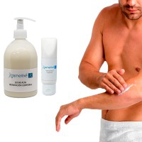 Tratamento Cosmético Corporal Kosmetiké: Leite alto hidratación corporal + Creme de mãos